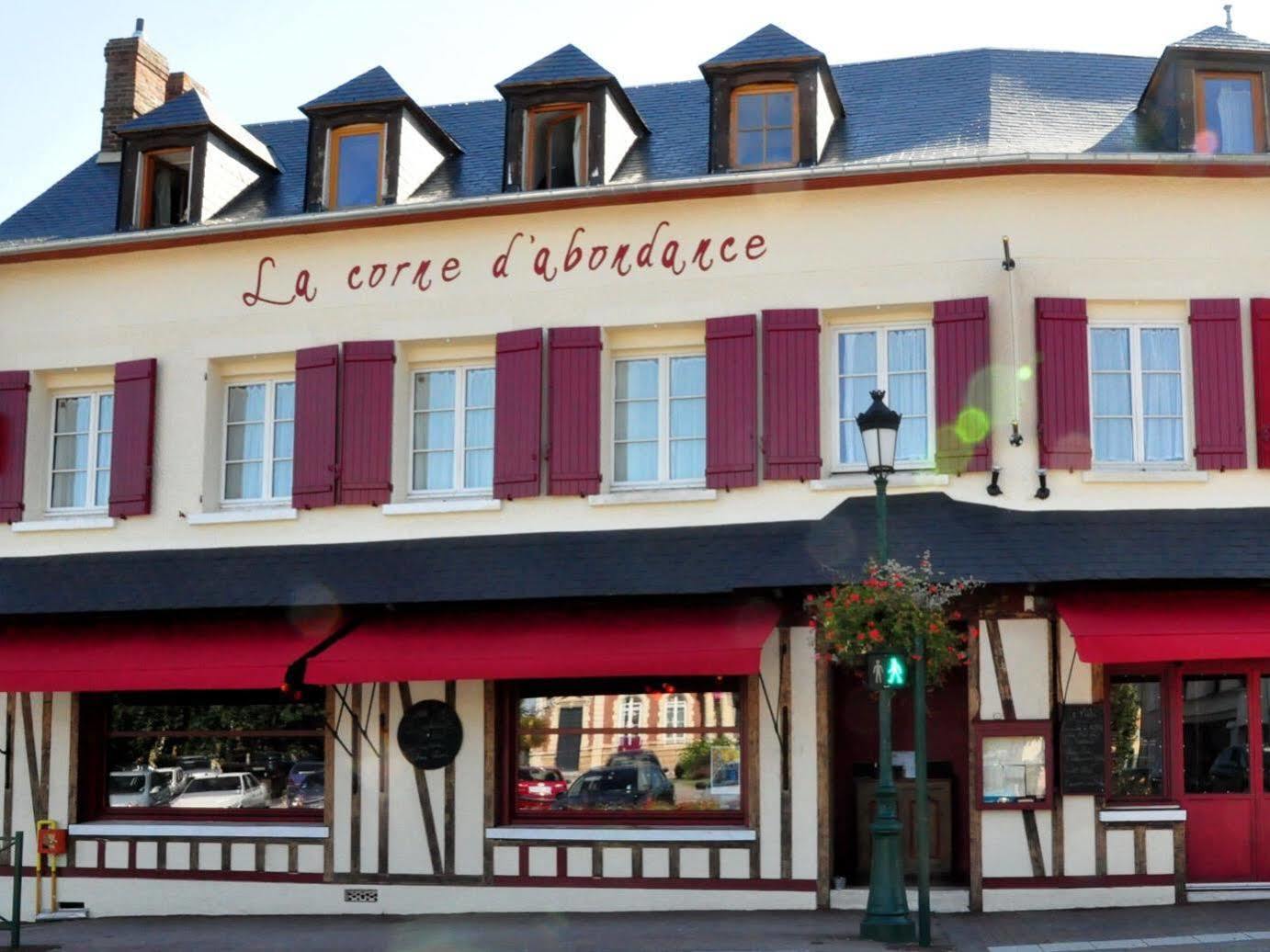 Logis - Hotel & Restaurant La Corne D 'Abondance Bourgthéroulde Exterior photo