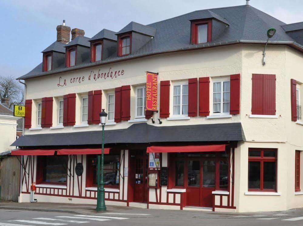 Logis - Hotel & Restaurant La Corne D 'Abondance Bourgthéroulde Exterior photo